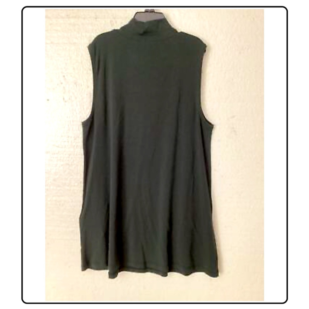 Eileen Fisher Sleeveless Mock Turtleneck